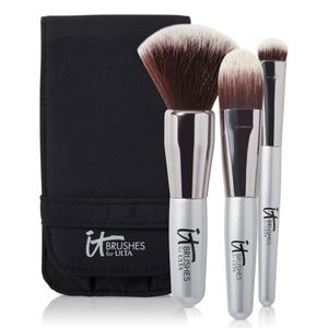 IT Brushes For ULTA 3-pc Travel Mini Makeup Brush Set